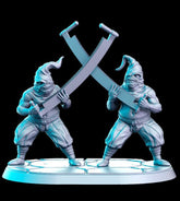 Twinsaws 3D-printed model